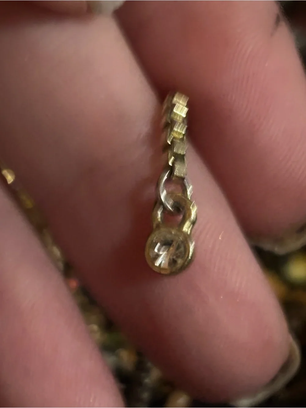 Heidi Daus Gold Heart Crystal Clip-On Earrings with Clear Stones